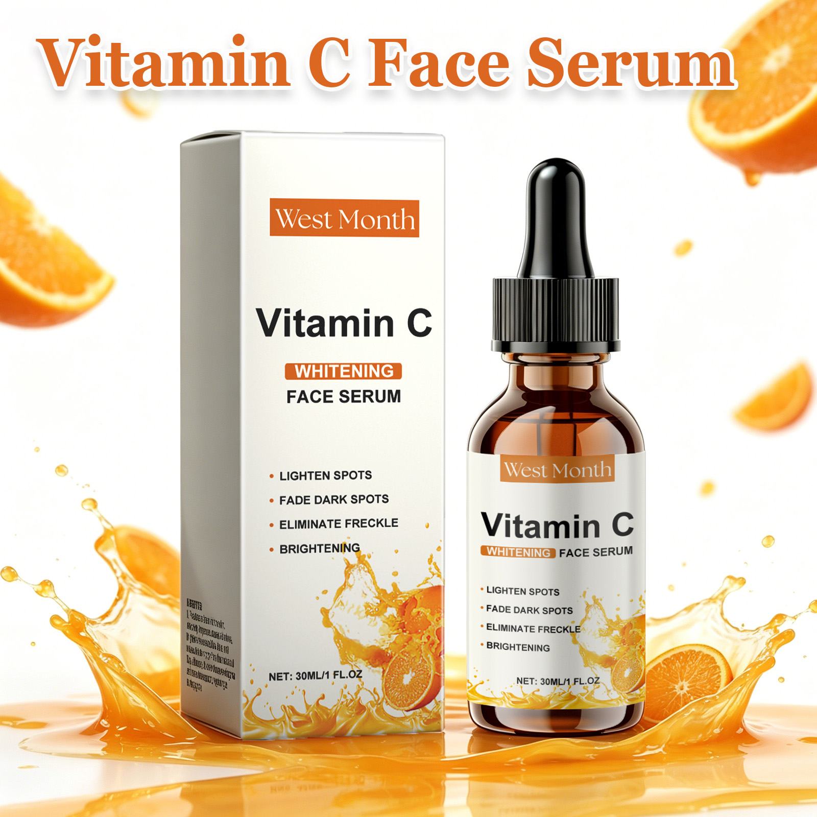 Sérum Visage à la Vitamine C A - Hyaluronic Acid Facial Serum avis et prix