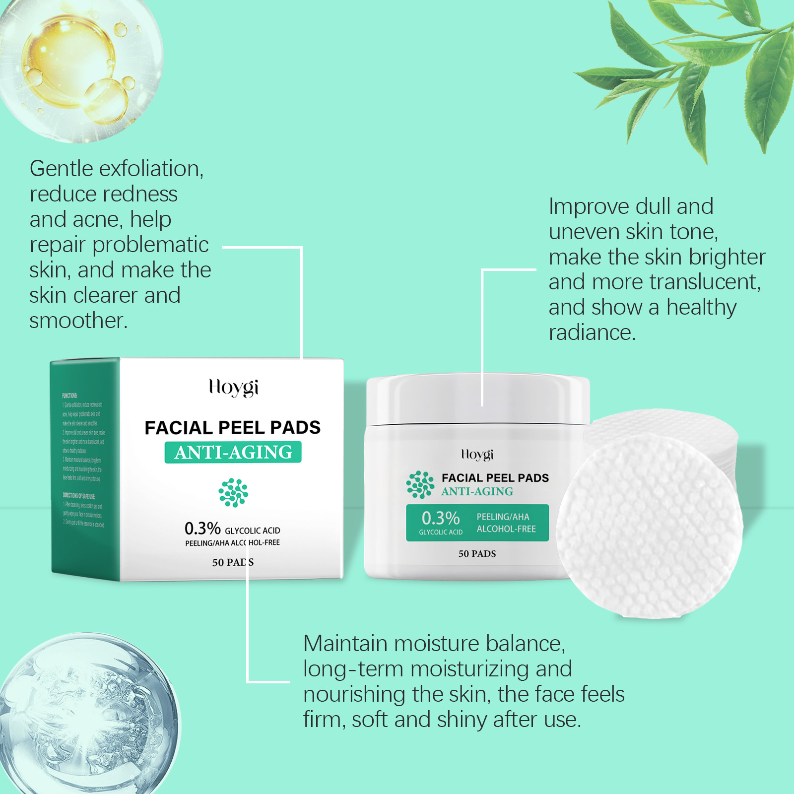 Coussinets de coton à l'acide  - Salicylic Acid Blackhead Remover avis et prix