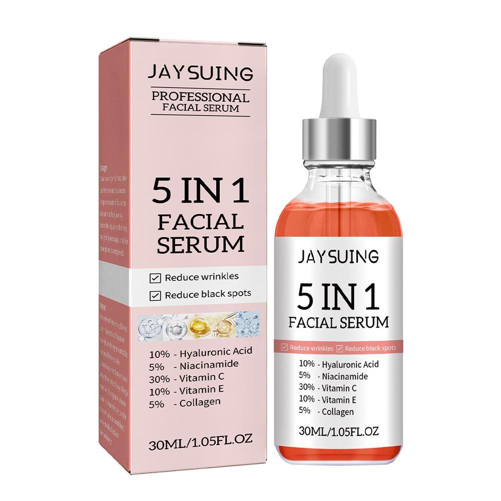 Sérum visage 5-en-1 à la vitam - Hyaluronic Acid Facial Serum avis et prix